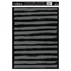 KUMAŞ GRUNGE VARAK TRANSFER KOLEKSİYONU GÜMÜŞ GC-07 21X30