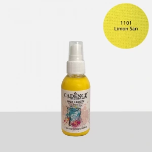 KUMAŞ SPREY BOYA 1101 LİMON SARI 100ML