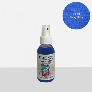 KUMAŞ SPREY BOYA 1110 NAVY MAVİ 100ML