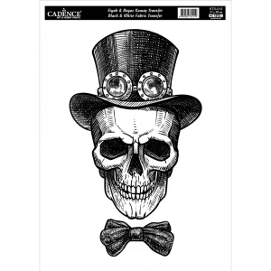 KUMAŞ TRANSFER SİYAH BEYAZ KTS-013 21X30