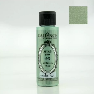 METALİK SEDEFLİ BOYA 204 MİNT YEŞİLİ 120ML