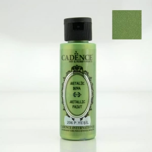 METALİK SEDEFLİ BOYA 206 PASTEL YEŞİL 120ML