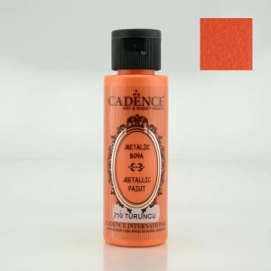METALİK SEDEFLİ BOYA 210 TURUNCU 70ML