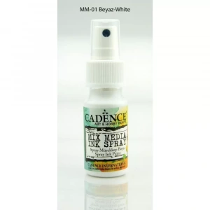 MIX MEDIA INK SPREY MÜREKKEP MM-01 BEYAZ 25ML