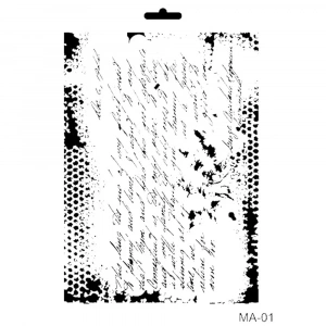 MIX MEDİA STENCIL MA SERİSİ MA01 21X29