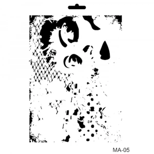 MIX MEDİA STENCIL MA SERİSİ MA05 21X29