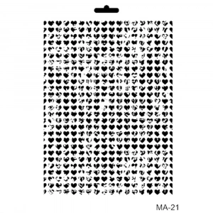 MIX MEDİA STENCIL MA SERİSİ MA21 21X29