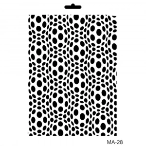 MIX MEDİA STENCIL MA SERİSİ MA28 21X29