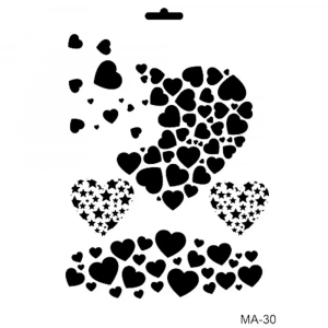 MIX MEDİA STENCIL MA SERİSİ MA30 21X29