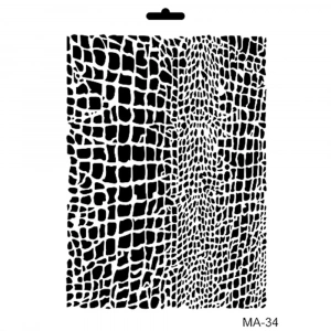 MIX MEDİA STENCIL MA SERİSİ MA34 21X29