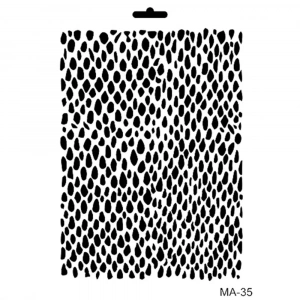 MIX MEDİA STENCIL MA SERİSİ MA35 21X29
