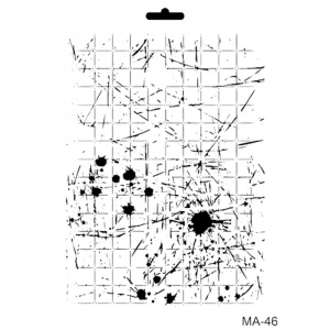 MIX MEDİA STENCIL MA SERİSİ MA46 21X29