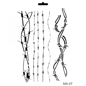 MIX MEDİA STENCIL MA SERİSİ MA47 21X29