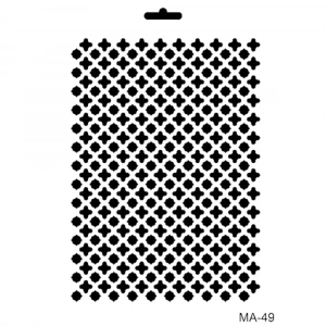 MIX MEDİA STENCIL MA SERİSİ MA49 21X29