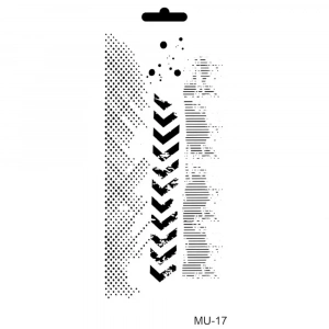 MIX MEDİA STENCIL MU SERİSİ MU17 10X25