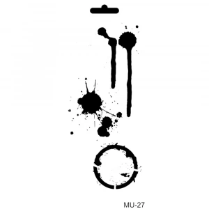 MIX MEDİA STENCIL MU SERİSİ MU27 10X25