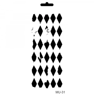 MIX MEDİA STENCIL MU SERİSİ MU31 10X25