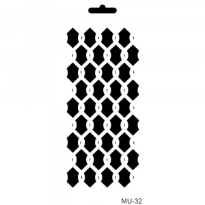 MIX MEDİA STENCIL MU SERİSİ MU32 10X25