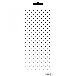 MIX MEDİA STENCIL MU SERİSİ MU33 10X25