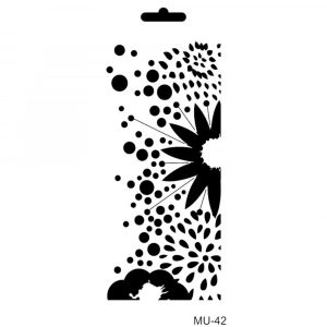 MIX MEDİA STENCIL MU SERİSİ MU42 10X25