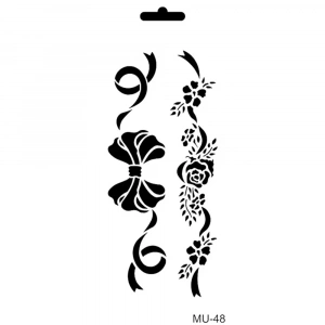 MIX MEDİA STENCIL MU SERİSİ MU48 10X25