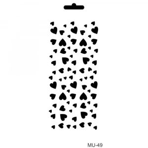 MIX MEDİA STENCIL MU SERİSİ MU49 10X25