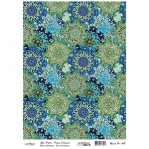 PİRİNÇ KAĞIT ETNİK SERİ MODEL 669 30X42