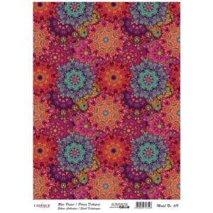 PİRİNÇ KAĞIT ETNİK SERİ MODEL 671 30X42