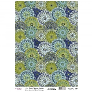 PİRİNÇ KAĞIT ETNİK SERİ MODEL 672 30X42