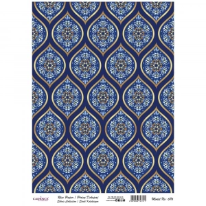 PİRİNÇ KAĞIT ETNİK SERİ MODEL 676 30X42