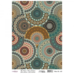 PİRİNÇ KAĞIT ETNİK SERİ MODEL 685 30X42