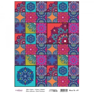 PİRİNÇ KAĞIT ETNİK SERİ MODEL 691 30X42