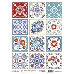 PİRİNÇ KAĞIT KARO SERİ MODEL 718 30X42