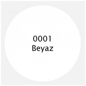 PREMIUM AKRİLİK BOYA 0001 BEYAZ 500ML