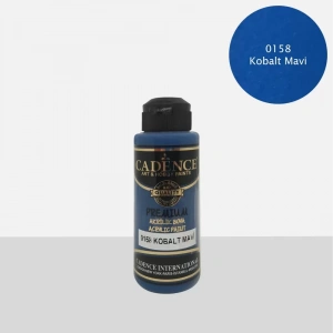 PREMIUM AKRİLİK BOYA 0158 KOBALT MAVİ 70ML