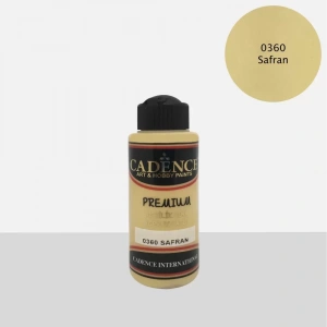 PREMIUM AKRİLİK BOYA 0360 SAFRAN 120ML