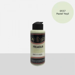 PREMIUM AKRİLİK BOYA 0557 PASTEL YEŞİLİ 70ML