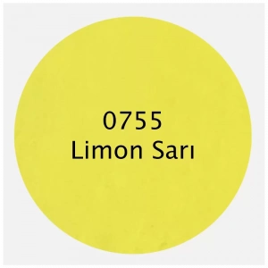 PREMIUM AKRİLİK BOYA 0755 LİMON SARI 500ML