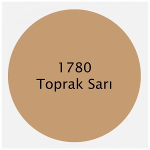 PREMIUM AKRİLİK BOYA 1780 TOPRAK SARI 500ML