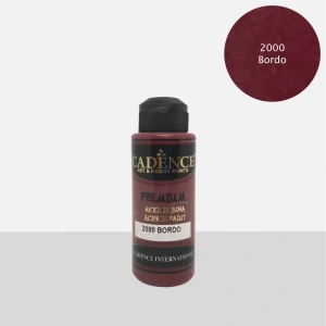 PREMIUM AKRİLİK BOYA 2000 BORDO 70ML