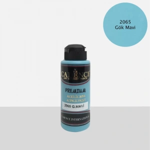 PREMIUM AKRİLİK BOYA 2065 G. MAVİ 70ML