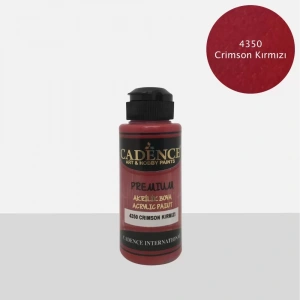 PREMIUM AKRİLİK BOYA 4350 CRIMSON K. 120ML