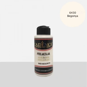 PREMIUM AKRİLİK BOYA 6430 BEGONYA 120ML