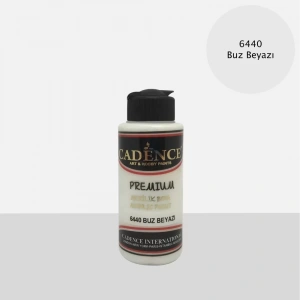 PREMIUM AKRİLİK BOYA 6440 BUZ BEYAZI 120ML
