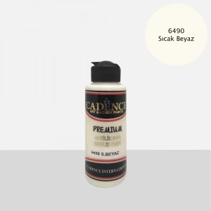 PREMIUM AKRİLİK BOYA 6490 SICAK BEYAZ 70ML
