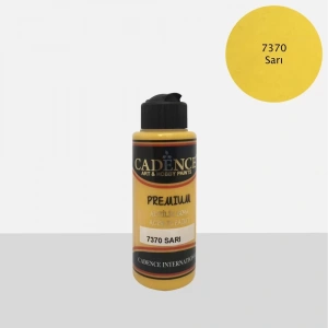 PREMIUM AKRİLİK BOYA 7370 SARI 70ML