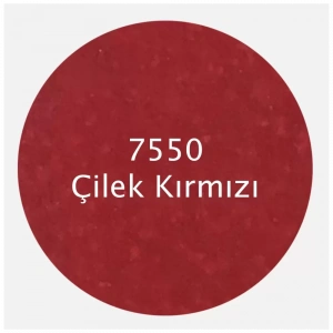 PREMIUM AKRİLİK BOYA 7550 ÇİLEK KIRMIZI 500ML
