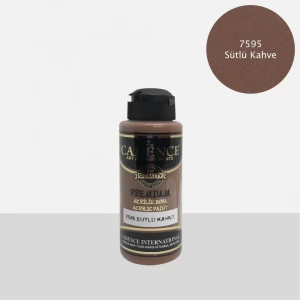 PREMIUM AKRİLİK BOYA 7595 SÜTLÜ KAHVE 120ML