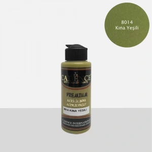 PREMIUM AKRİLİK BOYA 8014 KINA YEŞİLİ 70ML