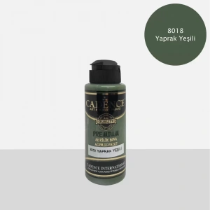PREMIUM AKRİLİK BOYA 8018 YAPRAK YEŞİLİ 70ML
